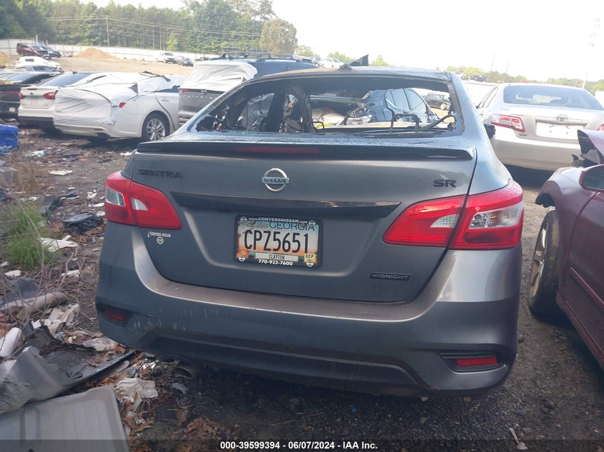 2018 Nissan Sentra Sr VIN: 3N1AB7AP2JY263149 Lot: 39599394