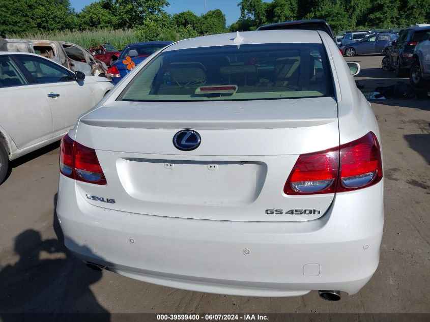 2008 Lexus Gs 450H VIN: JTHBC96S185017478 Lot: 39599400