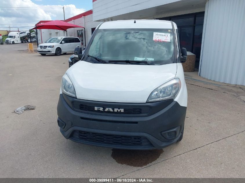 2021 Ram Promaster City Tradesman VIN: ZFBHRFAB3M6U13869 Lot: 39599411