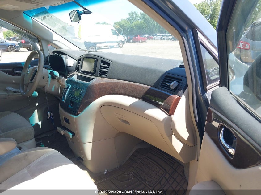 2012 Nissan Quest S VIN: JN8AE2KP8C9049009 Lot: 39599420