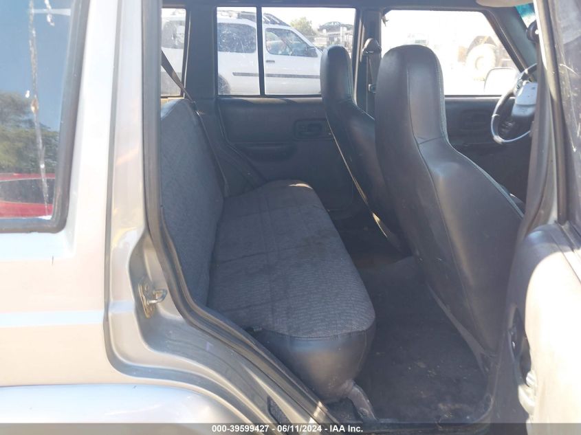 2000 Jeep Cherokee Sport VIN: 1J4FF48S7YL118637 Lot: 39599427