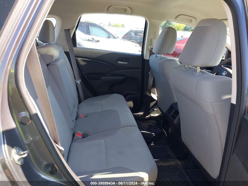 2015 Honda Cr-V Lx VIN: 2HKRM4H30FH607156 Lot: 39599434