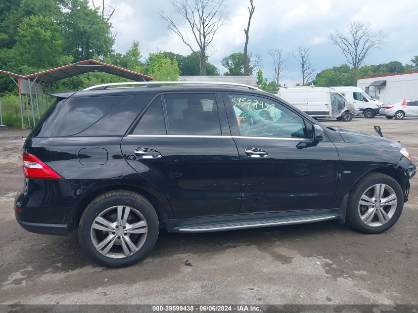 2012 Mercedes-Benz Ml 350 4Matic VIN: 4JGDA5HB2CA033089 Lot: 39599438