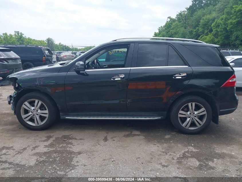 2012 Mercedes-Benz Ml 350 4Matic VIN: 4JGDA5HB2CA033089 Lot: 39599438