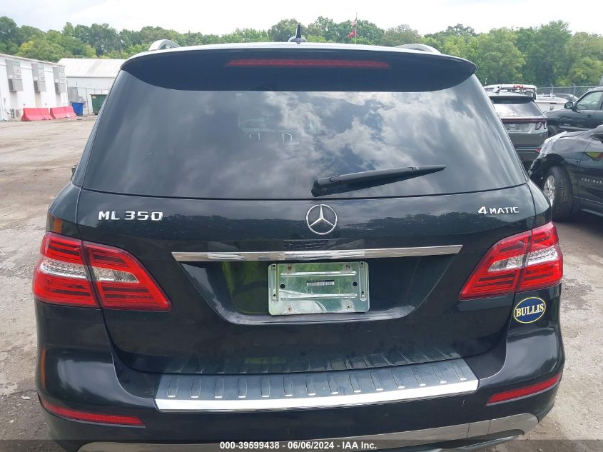 2012 Mercedes-Benz Ml 350 4Matic VIN: 4JGDA5HB2CA033089 Lot: 39599438