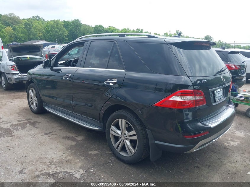 2012 Mercedes-Benz Ml 350 4Matic VIN: 4JGDA5HB2CA033089 Lot: 39599438