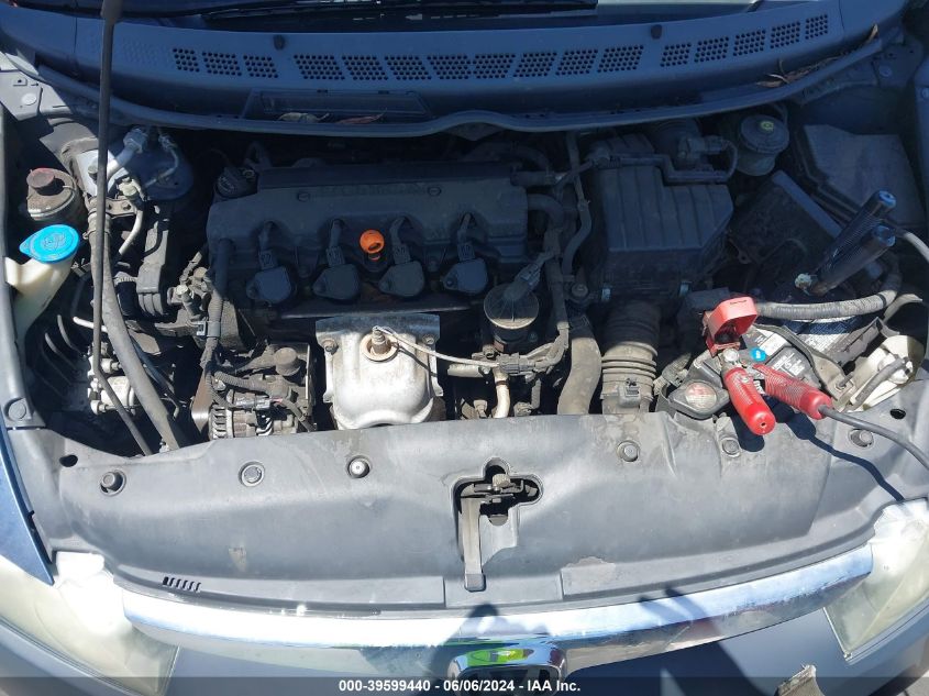 2008 Honda Civic Lx VIN: 2HGFA16548H526219 Lot: 39599440