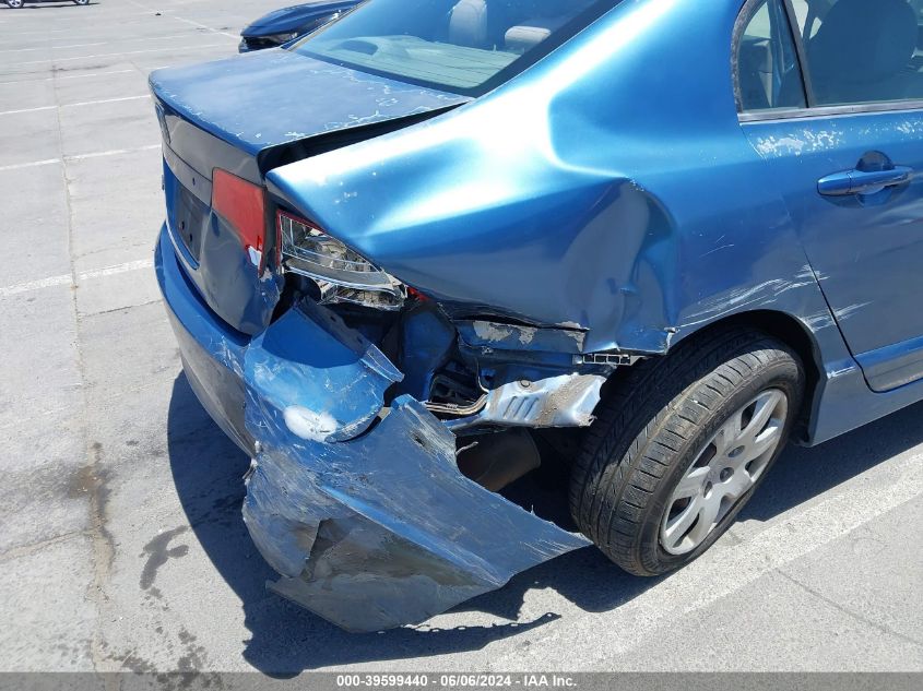 2008 Honda Civic Lx VIN: 2HGFA16548H526219 Lot: 39599440