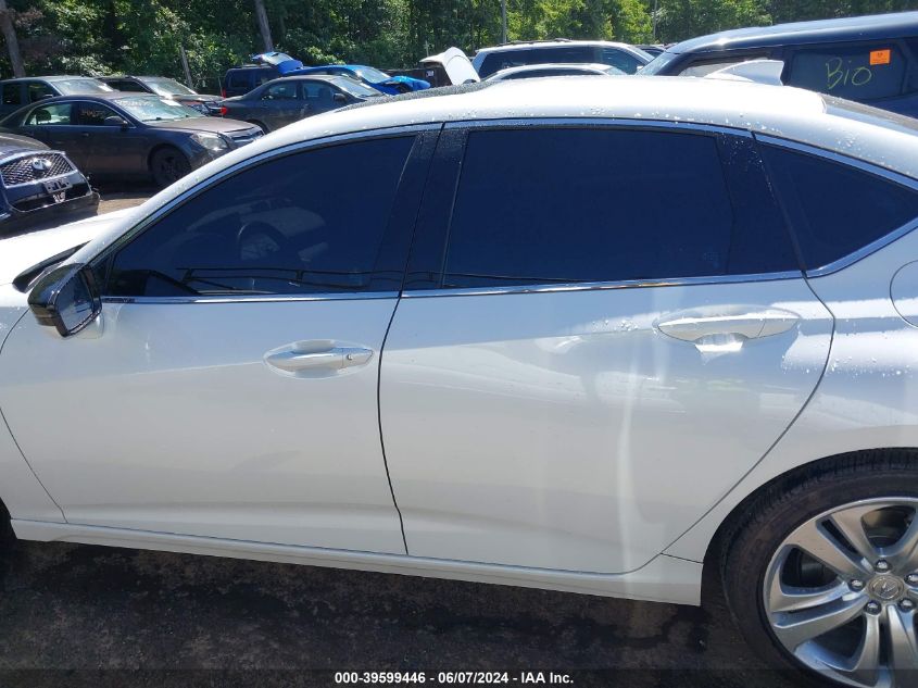 2023 Acura Tlx Technology Package VIN: 19UUB5F49PA001138 Lot: 39599446