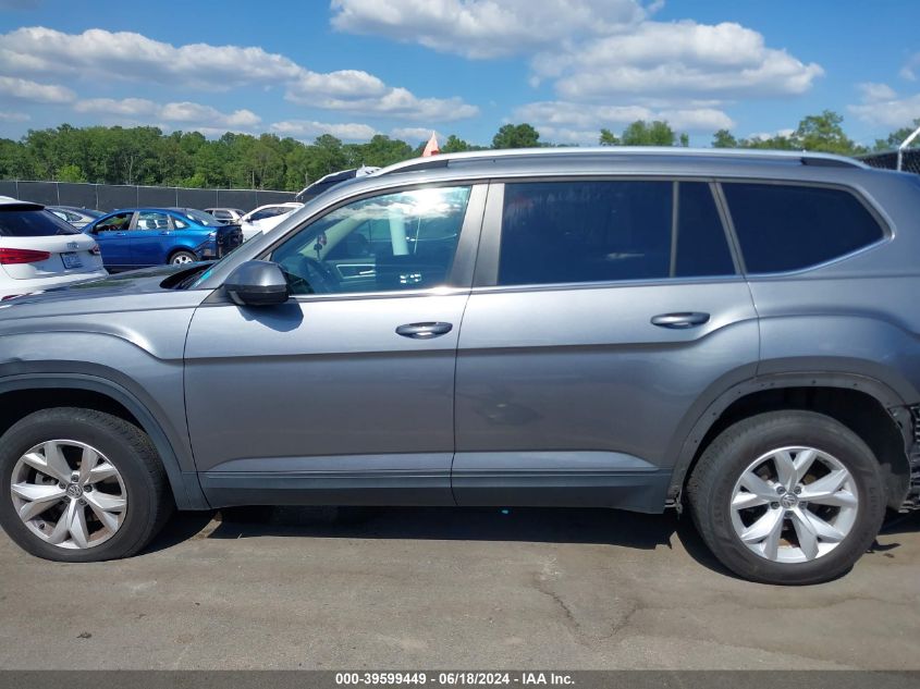 2018 Volkswagen Atlas 2.0T Se/2.0T Se W/Technology VIN: 1V2DP2CA8JC597393 Lot: 39599449