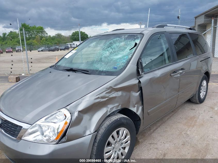 2011 Kia Sedona Lx VIN: KNDMG4C73B6409171 Lot: 39599465