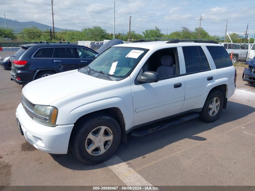 2006 Chevrolet Trailblazer Ls VIN: 1GNDS13S562105555 Lot: 39599467