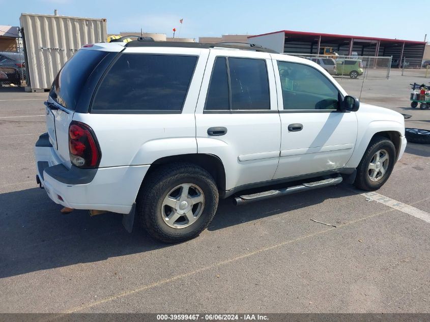 2006 Chevrolet Trailblazer Ls VIN: 1GNDS13S562105555 Lot: 39599467