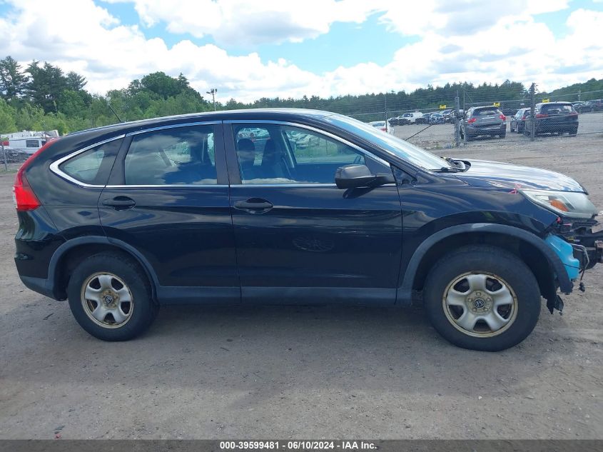 2015 Honda Cr-V Lx VIN: 5J6RM4H39FL082443 Lot: 39599481