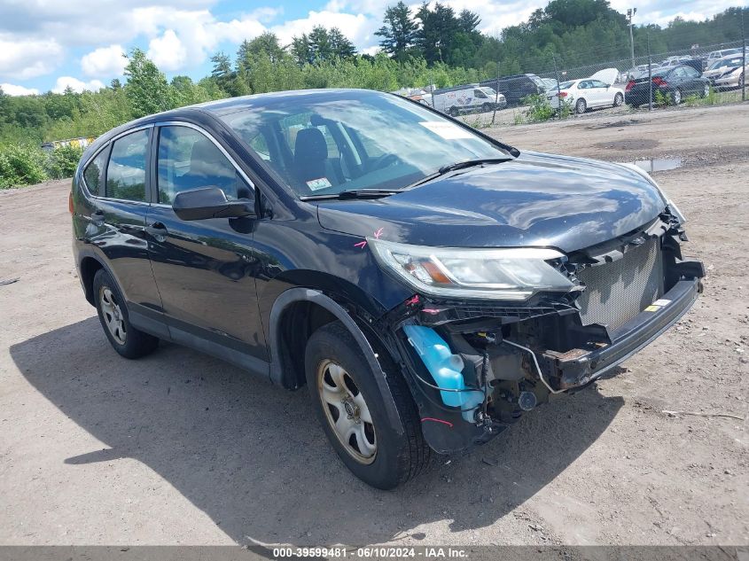 2015 HONDA CR-V LX - 5J6RM4H39FL082443