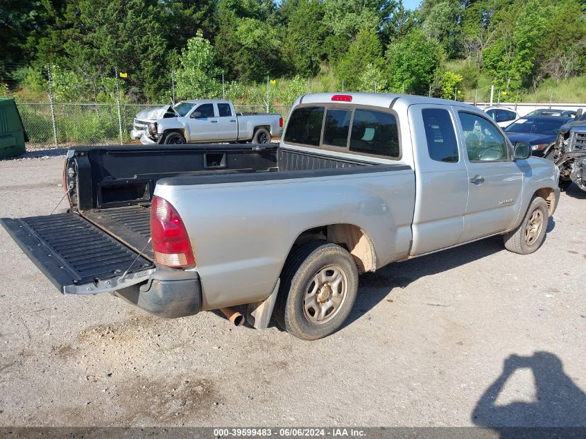 2007 Toyota Tacoma Access Cab VIN: 5TETX22N37Z397579 Lot: 39599483