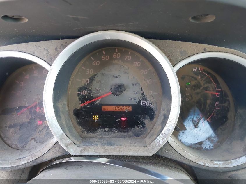 2007 Toyota Tacoma Access Cab VIN: 5TETX22N37Z397579 Lot: 39599483