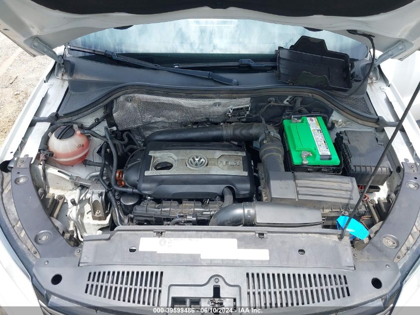 2012 Volkswagen Tiguan S VIN: WVGAV7AX8CW522706 Lot: 39599486