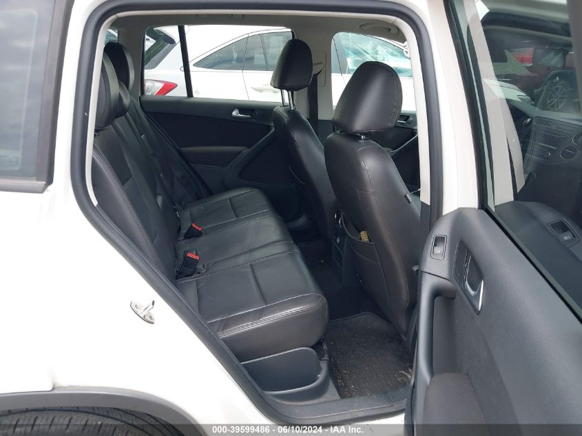 2012 Volkswagen Tiguan S VIN: WVGAV7AX8CW522706 Lot: 39599486