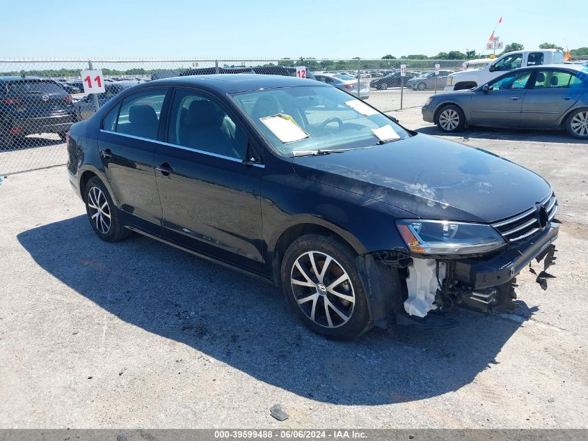 2017 Volkswagen Jetta 1.4T Se VIN: 3VWDB7AJ9HM399752 Lot: 39599488