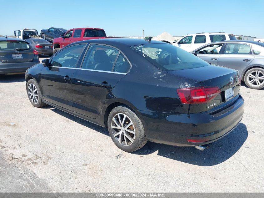 2017 Volkswagen Jetta 1.4T Se VIN: 3VWDB7AJ9HM399752 Lot: 39599488