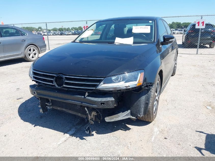 2017 Volkswagen Jetta 1.4T Se VIN: 3VWDB7AJ9HM399752 Lot: 39599488