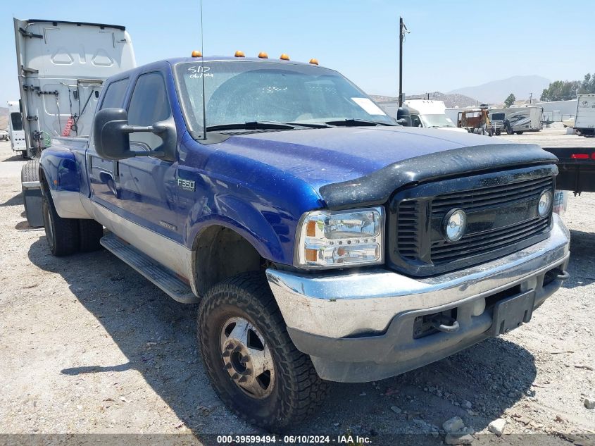 2003 Ford F-350 Lariat/Xl/Xlt VIN: 1FTWW33F73EB16930 Lot: 39599494