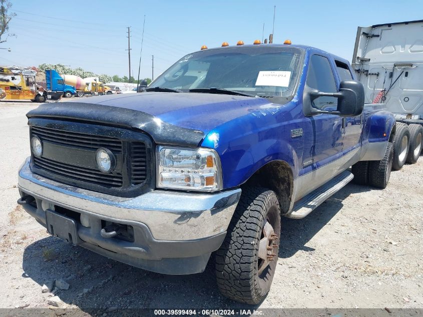 2003 Ford F-350 Lariat/Xl/Xlt VIN: 1FTWW33F73EB16930 Lot: 39599494