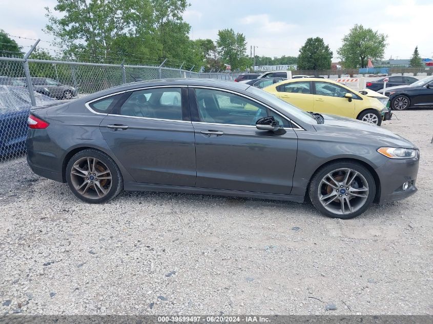 2016 Ford Fusion Titanium VIN: 3FA6P0D97GR181192 Lot: 39599497