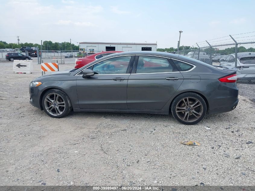 2016 Ford Fusion Titanium VIN: 3FA6P0D97GR181192 Lot: 39599497