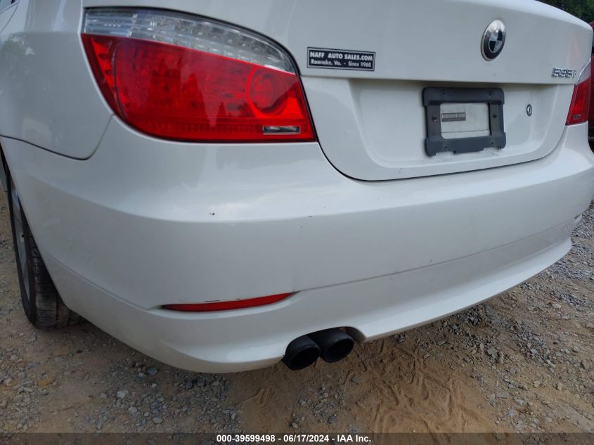 2008 BMW 535I VIN: WBANW13598CZ79722 Lot: 39599498