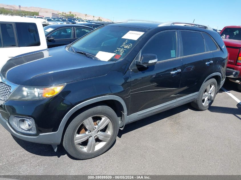 2012 Kia Sorento Ex V6 VIN: 5XYKU4A28CG206380 Lot: 39599509