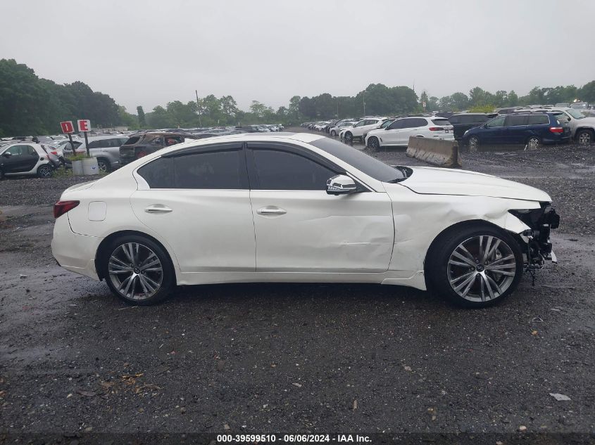 2019 Infiniti Q50 3.0T Sport VIN: JN1EV7AR2KM554684 Lot: 39599510