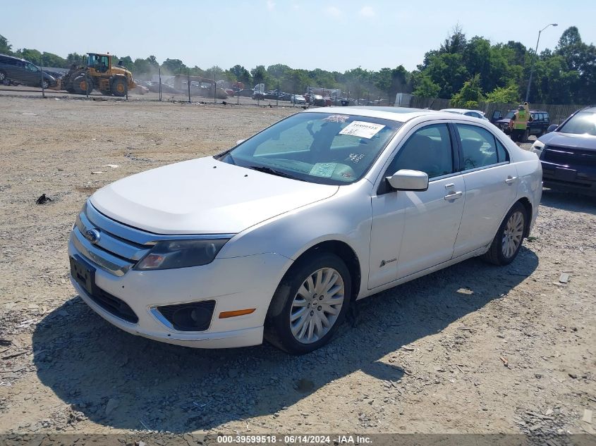 2010 Ford Fusion Hybrid VIN: 3FADP0L36AR138507 Lot: 39599518