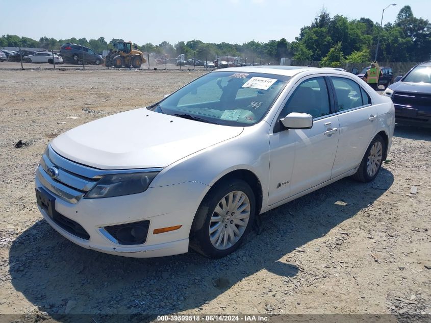 2010 Ford Fusion Hybrid VIN: 3FADP0L36AR138507 Lot: 39599518