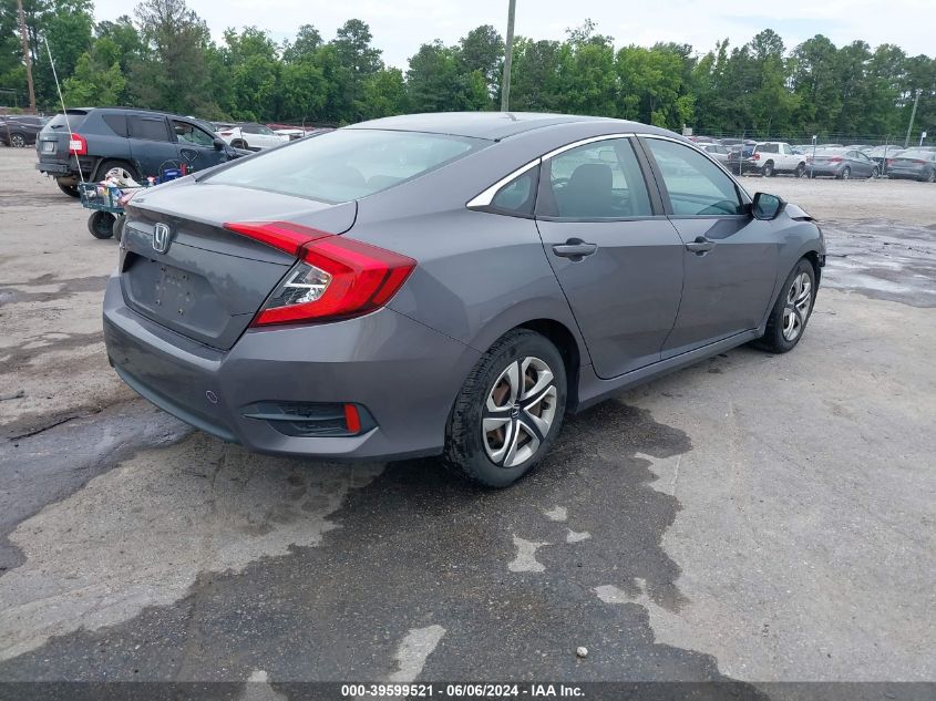 2018 Honda Civic Lx VIN: 2HGFC2F52JH516228 Lot: 39599521