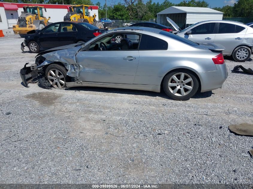 2004 Infiniti G35 VIN: JNKCV54E54M303452 Lot: 39599526