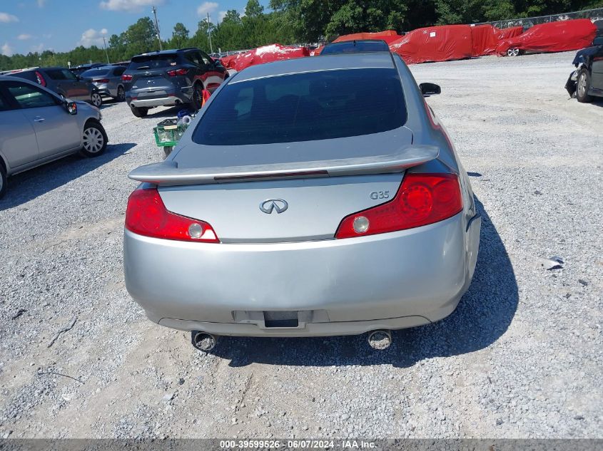 2004 Infiniti G35 VIN: JNKCV54E54M303452 Lot: 39599526