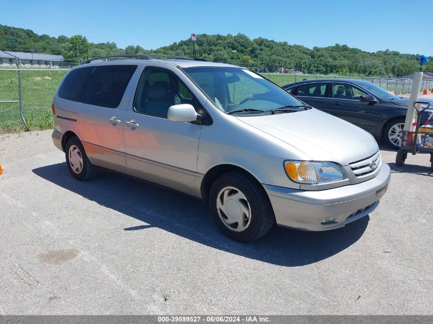 2002 Toyota Sienna Xle VIN: 4T3ZF13C82U469062 Lot: 39599527