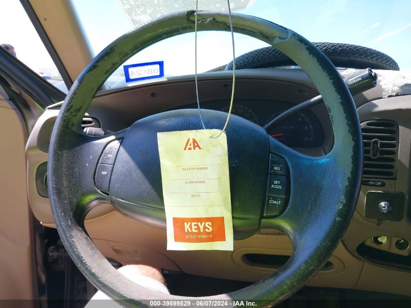 1997 Ford F-150 Lariat/Standard/Xl/Xlt VIN: 1FTDX1769VKD17350 Lot: 39599529