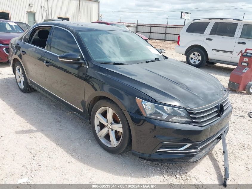 2016 Volkswagen Passat 1.8T Se VIN: 1VWBS7A33GC019166 Lot: 39599541