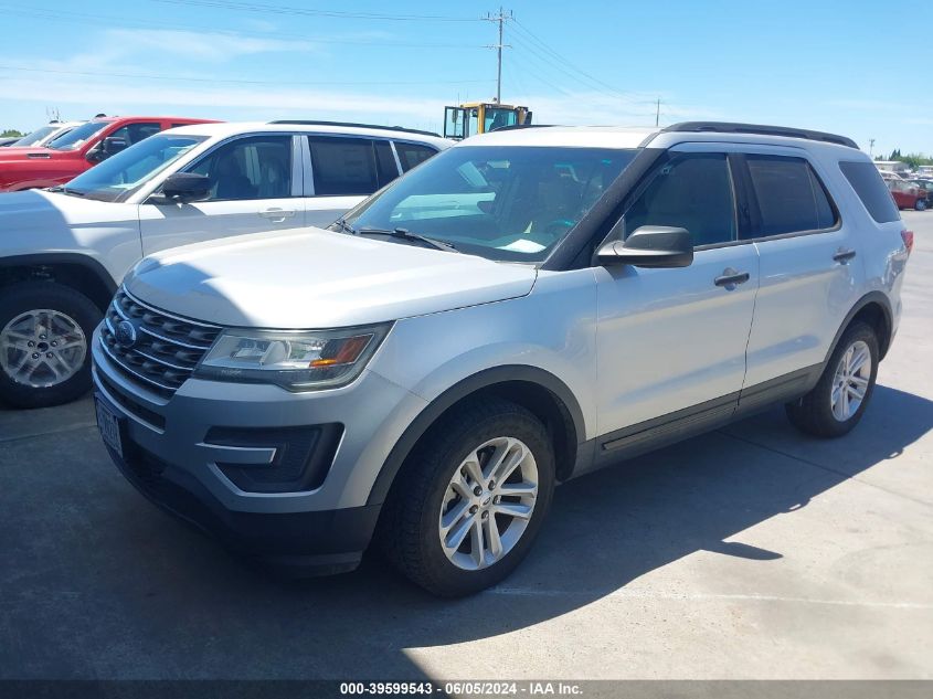 2016 Ford Explorer VIN: 1FM5K8B86GGA58340 Lot: 39599543