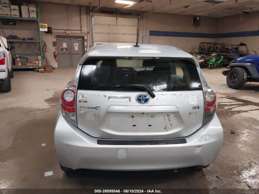 2014 Toyota Prius C Three VIN: JTDKDTB35E1082234 Lot: 39599546