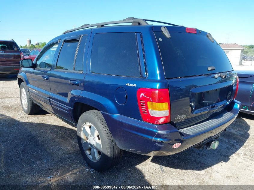 2001 Jeep Grand Cherokee Limited VIN: 1J4GW58N61C599443 Lot: 39599547