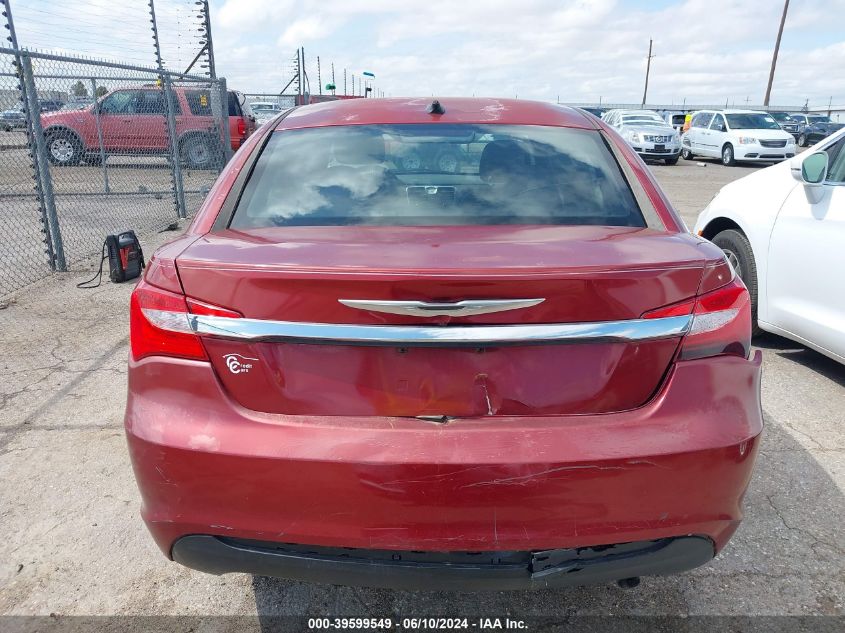 2013 Chrysler 200 Lx VIN: 1C3CCBAB4DN560567 Lot: 39599549