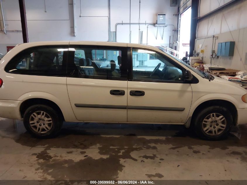 2006 Dodge Grand Caravan Se VIN: 1D4GP24E56B762767 Lot: 39599552