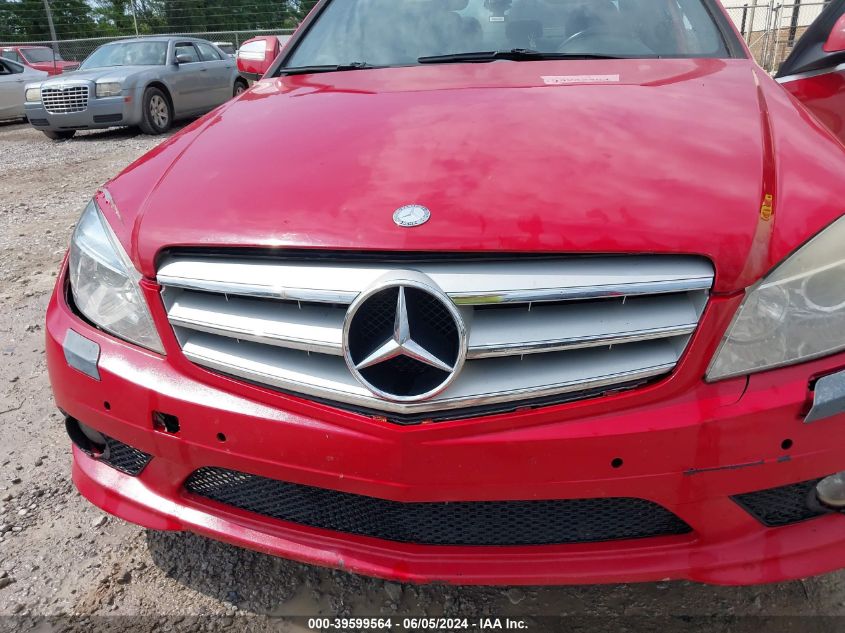 2009 Mercedes-Benz C 300 Luxury 4Matic/Sport 4Matic VIN: WDDGF81X39F215542 Lot: 39599564