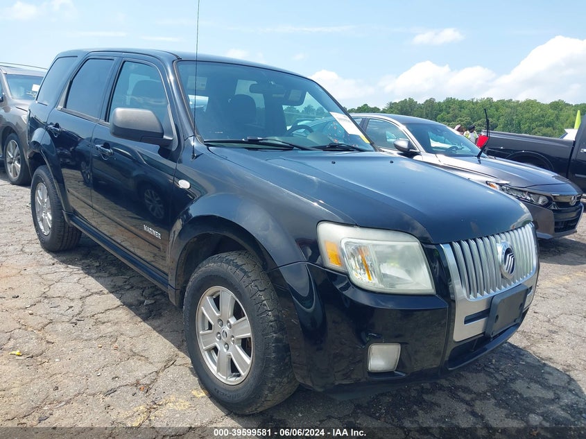 2008 Mercury Mariner I4 VIN: 4M2CU81ZX8KJ30407 Lot: 39599581