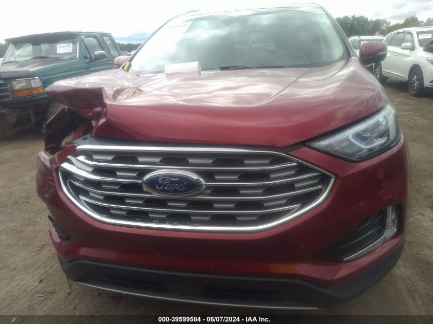 2019 Ford Edge Sel VIN: 2FMPK4J98KBB09378 Lot: 39599584