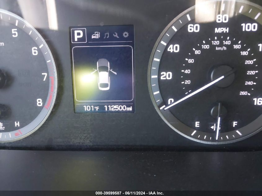 2017 Hyundai Sonata VIN: 5NPE24AF9HH445264 Lot: 39599587